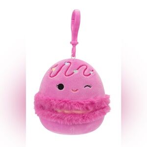 Squishmallow 3.5 Inch Middy with Heart Valentine Plush Clip
